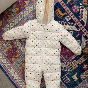 Old Navy Polkadot Snowsuit